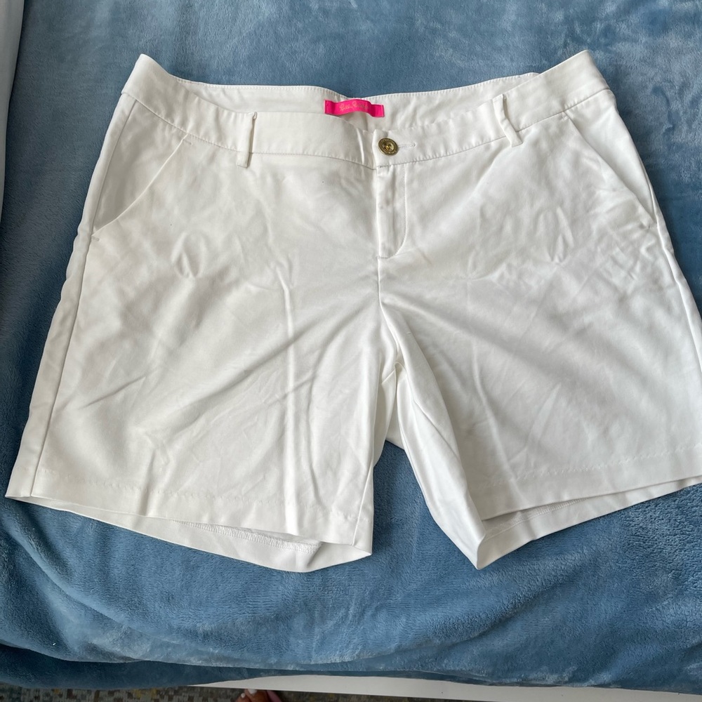 Lilly Pulitzer white shorts!